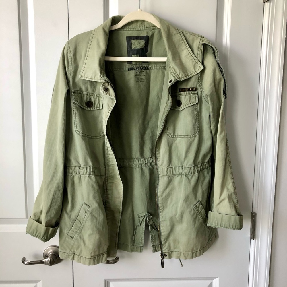Roxy Utility Army Jacket - Picture 2 of 9